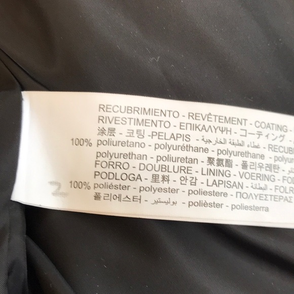 Zara large camouflage zippered jacket . - Picture 8 of 9